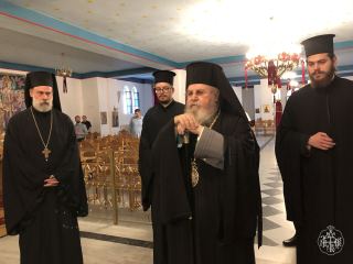 Χειροτονία εἰς διάκονον τοῦ π. Ἐλευθερίου Ποταμίτη