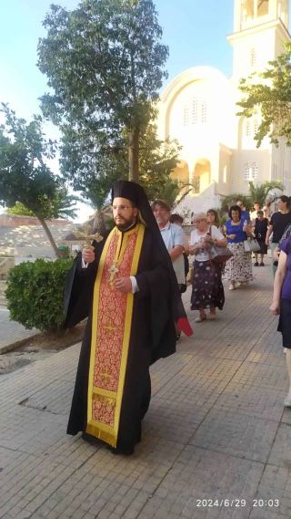 Μεθέορτος Ἑσπερινὸς καὶ λιτάνευση τῆς ἱερᾶς εἰκόνος