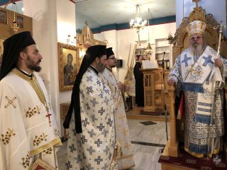 Κυριακὴ τῶν Ἁγίων 318 Πατέρων μὲ τὸν Μητροπολίτη μας