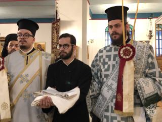 Χειροτονία εἰς διάκονον τοῦ π. Ἐλευθερίου Ποταμίτη