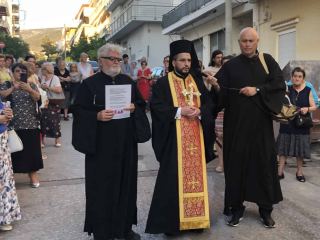 Μεθέορτος Ἑσπερινὸς καὶ λιτάνευση τῆς ἱερᾶς εἰκόνος