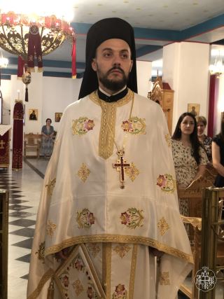 Χειροτονία εἰς διάκονον τοῦ π. Ἐλευθερίου Ποταμίτη