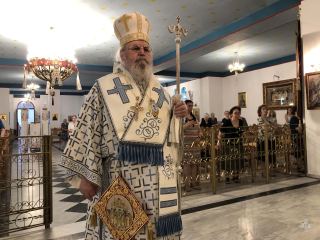 Κυριακὴ τῶν Ἁγίων 318 Πατέρων μὲ τὸν Μητροπολίτη μας