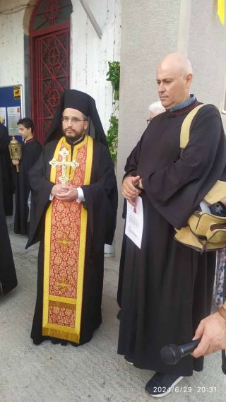 Μεθέορτος Ἑσπερινὸς καὶ λιτάνευση τῆς ἱερᾶς εἰκόνος
