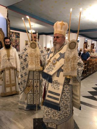 Κυριακὴ τῶν Ἁγίων 318 Πατέρων μὲ τὸν Μητροπολίτη μας