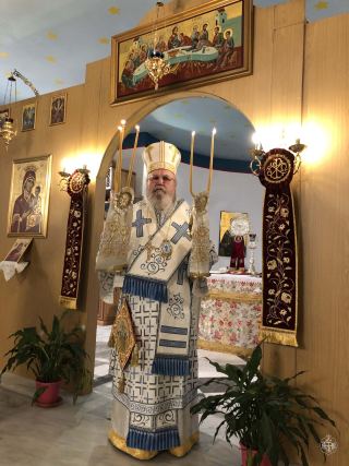 Κυριακὴ τῶν Ἁγίων 318 Πατέρων μὲ τὸν Μητροπολίτη μας