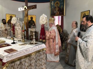 Χειροτονία εἰς διάκονον τοῦ π. Ἐλευθερίου Ποταμίτη