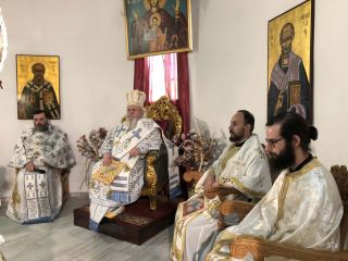 Κυριακὴ τῶν Ἁγίων 318 Πατέρων μὲ τὸν Μητροπολίτη μας