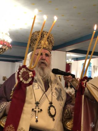 Κυριακὴ Ε΄ Νηστειῶν μὲ τὸν Μητροπολίτη μας