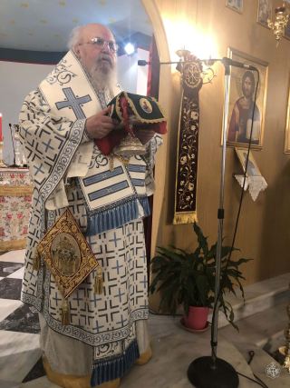 Κυριακὴ τῶν Ἁγίων 318 Πατέρων μὲ τὸν Μητροπολίτη μας