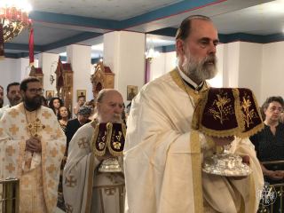 Χειροτονία εἰς διάκονον τοῦ π. Ἐλευθερίου Ποταμίτη