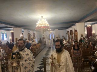 Κυριακὴ τῶν Ἁγίων 318 Πατέρων μὲ τὸν Μητροπολίτη μας