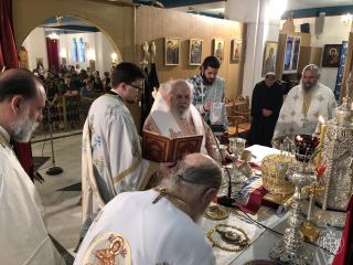 Χειροτονία εἰς διάκονον τοῦ π. Ἐλευθερίου Ποταμίτη