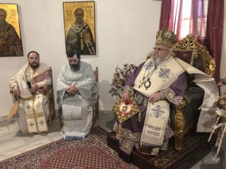 Κυριακὴ Ε΄ Νηστειῶν μὲ τὸν Μητροπολίτη μας