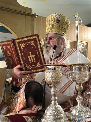 Χειροτονία εἰς διάκονον τοῦ π. Ἐλευθερίου Ποταμίτη
