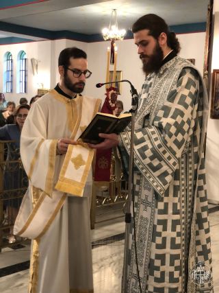 Χειροτονία εἰς διάκονον τοῦ π. Ἐλευθερίου Ποταμίτη